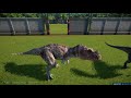 team sucho vs team giga and team bary vs team cerato team fights jurassic world evolution