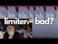 Is it wrong to use a limiter during mixing?