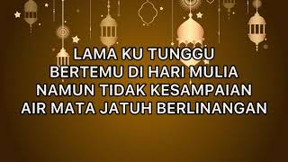 Air Mata Syawal - Dato’ Siti Nurhalizah  Male Version Karaoke 