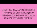 Ən Çətin tapmacalar və cavabları 93.7% tapa bilmir