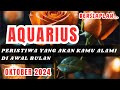 AQUARIUS 👀 Bersiaplah !! Peristiwa Yang Akan Kamu Alami Di Awal Bulan 