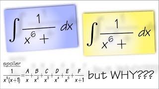 build up power for partial fractions? (design your own integrals#2)