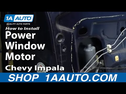 How To Install Repair Replace Power Window Motor Chevy Impala 00-05 1AAuto.com How To Install Repair Replace Power Window Motor Chevy Impala 00-05 1AAuto.com