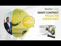 High Contrast Projector Screen Paint | Smarter Surfaces | Application Video