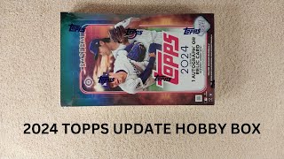 2024 Topps Update Hobby Box Baseball Cards - CASE HIT!! 🔥🚒