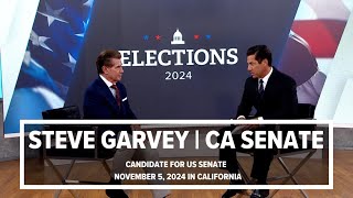 Steve Garvey | Candidate for US Senate in California (full interview)