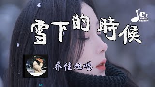 雪下的时候 - 乔佳旭『如果你有空 陪我过个冬 你曾说的心疼 曾深拥过的梦 我倒想问这算哪门子喜欢 我多半会心动 我以为会不痛 学了几遍从容』【動態歌詞/Vietsub/Pinyin Lyrics】