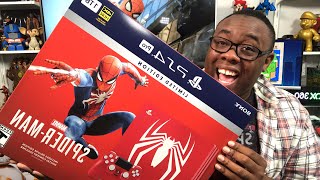 SPIDER-MAN PS4 Pro LIVE UNBOXING (Mirror Mode)