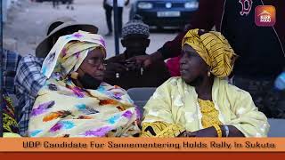 UDP Candidate For Sannementering Fatou Cham Holds Rally In Sukuta