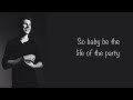 Shawn Mendes - Life of the Party (Lyrics)