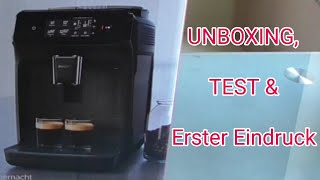 Philips Series EP1200 Kaffeevollautomat/Automatic Coffee Machines - Test & unboxing - ALDI Süd 2020