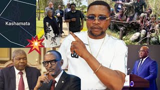 ALERTE🚨 TENSION ENTRE ANGOLA ET RWANDA, TRAHISON A LA FRONTIERE DE KATANGA. KABILA A KASHAMATA ...