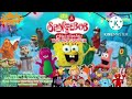 a christmassy spongebob crossover thumbnail for @bradley browne productions