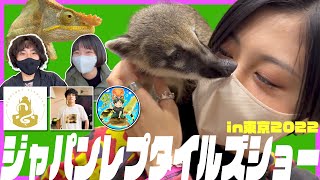 日本最大の爬虫類イベントで激レアな生き物たちと触れ合ってきた！憧れの生物系YouTuberも！