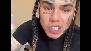 6ix9ine clowns all the rappers in the game calling them his son!!!