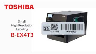 Toshiba - BEX4T3HS (600 DPI) High Resolution Thermal Printer