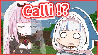 They had to reschedule the Collab stream【Gura / Calli / HololiveEN】