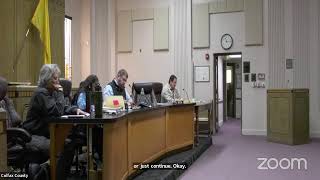 Colfax County's Regular Commission Meeting 10-22-2024