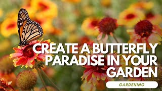 Invite Nature In: Easy Steps to Create a Butterfly Paradise in Your Garden