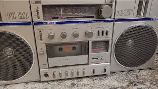 1980s BoomBox Fisher Model PH-420