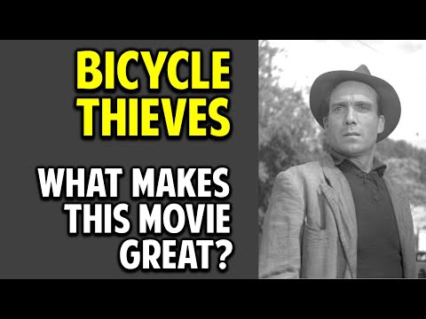 What aspects of film form do you recognize in the Bicycle Thief?