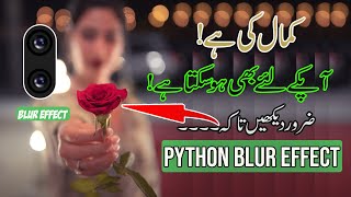 Image Gaussian Blur Filter in Python | Automation Course #pythonautomation #pythoninhindi #opencv