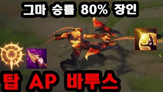 방어막 들고 2대1 해버리는 그마 집공 AP 탑바루스 장인