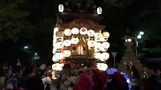 常滑市　旧常滑地区常滑山車祭「奥条字・常石車」