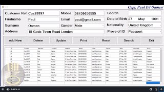 How to Create Data Entry Form using SQLite Database in Visual Basic.Net - Full Tutorial