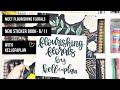 Flourishing Florals Sticker Book Flipthrough- Releases 6/11/21