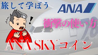 【旅して学ぼう】 ANAスカイコインの使い道　~ANAダイヤモンド会員が教える~