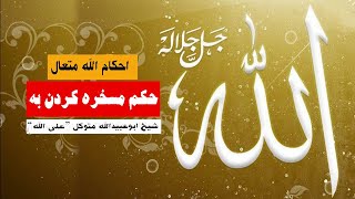 حکم مسخره کردن به احکام الله متعال | الصالحین فارسی