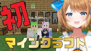 【人生初】Minecraftやってゆく〜！【初見プレイ】