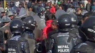 Protestors in Nepal try to block Prime Minister