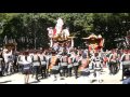 堺だんじり　久世地区地車宮入　野々宮神社【高山】 4 ２０１５年１０月３日）