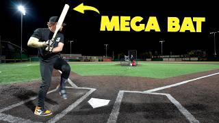 I Made the BIGGEST Legal Bat in Baseball History