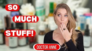 So many skincare empties - Everything I used up in 2024 | Doctor Anne