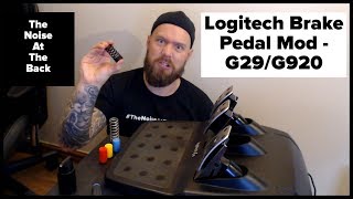 Logitech Brake Pedal Mod | G29/G920