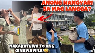 ANG KULIT NANG MAG LANGGA DITO! TAWANG TAWA AKO SA KANILANG GINAWA!