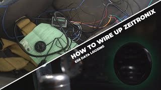 How To Wire Zeitronix Datalogger and Wideband Gauge E36