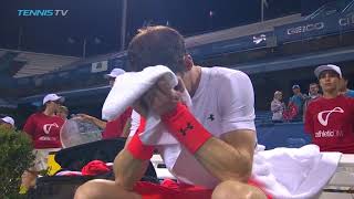 Andy Murray Breaks Down in Tears After 3am Washington Win | Citi Open 2018