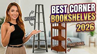 Best Corner Bookshelves 2026 | Top 10 Corner Bookshelves | Smart Storage Solutions for Any Room