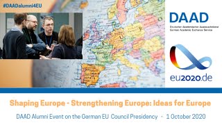 Shaping Europe – Strengthening Europe: Ideas for Europe