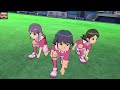 inazuma eleven go strikers 2013 inazuma japan vs inazuma girls wii 1080p dolphin gameplay