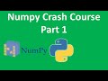 Numpy Crash Course in 90 Minutes Part 1 | Numpy Python Tutorial | Numpy Full Course | Kgp Talkie