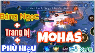 Gỗ Xưa Mohas | Hướng Dẫn Lên Trang Bị Phù Hiệu Bảng Ngọc Của Y’bneth Như Mohas TikTok Liên Quân