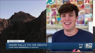 Hiker falls to death