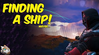 Finding A Ship, Hopefully | No Man's Sky Fugitive Run 2025