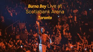 Burna Boy - Live at Scotiabank Arena Toronto 