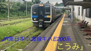 小海線キハE200系ハイブリッド車両｢こうみ」に乗ってみた！小海〜小諸